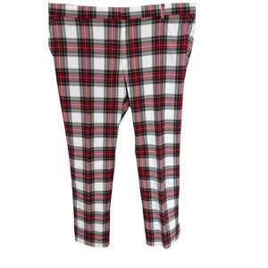 Tommy Hilfiger Classic British Inspired Modern Gentleman Plaid Pant 38x30
